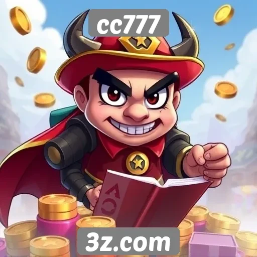 Diversidade de jogos disponíveis no cc777