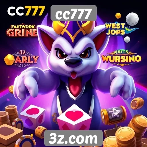 Exploração dos jogos disponíveis no cc777